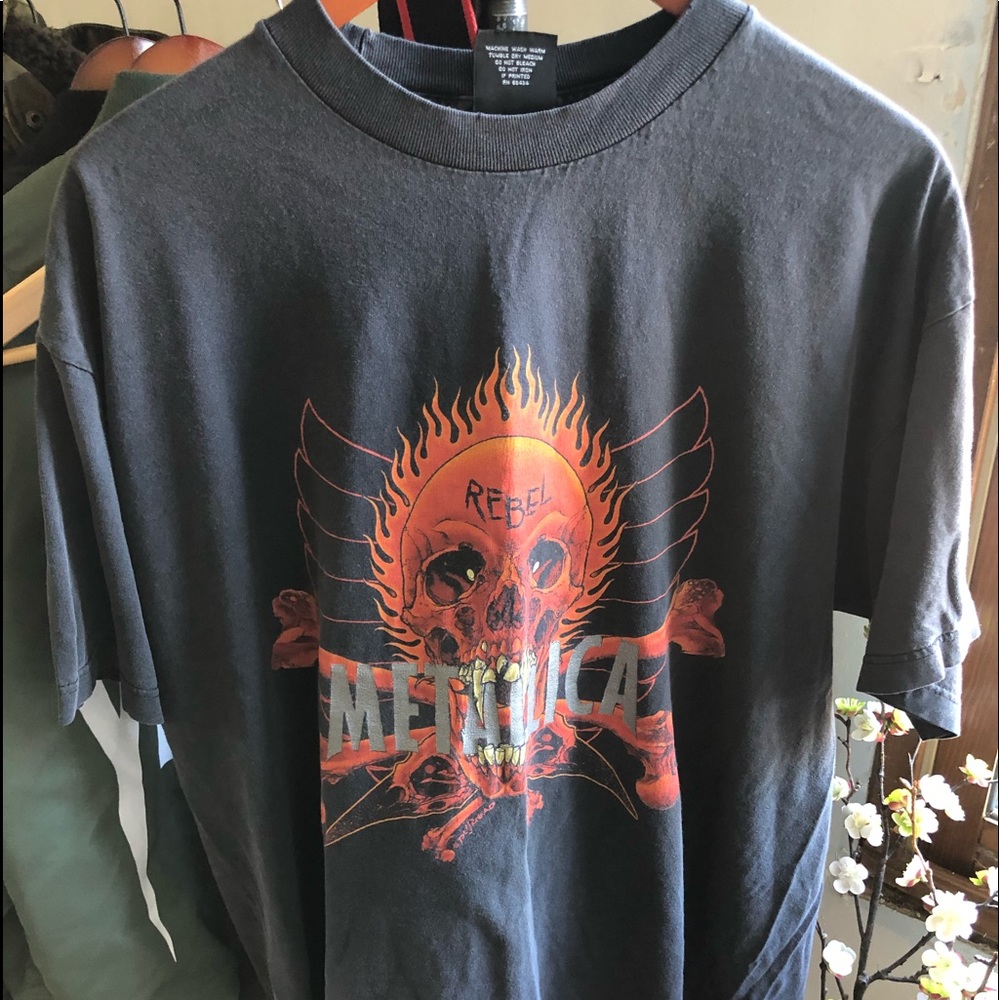 Vintage Metallica Pushead T Shirt